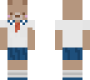schoolgirl bear