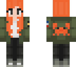 skin w/ pins