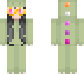 steam punk girl in dino onsie
