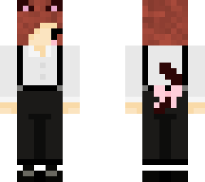 suspenders with collared shirt model