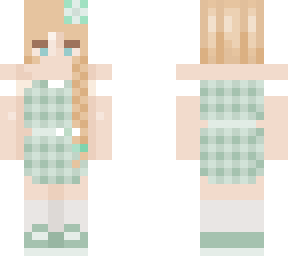teal braids