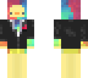 tux tie-dye hoodie duck
