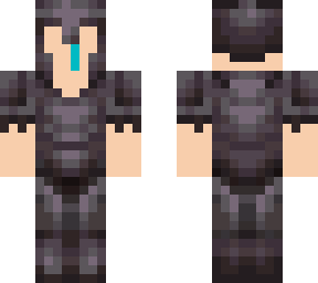 when noob (derp) wears netherite armor