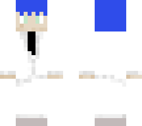 white cool suit