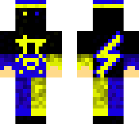 yellow and blue emo boy fixed
