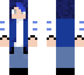 young boy with white shirt sweater and shoes (blue)
