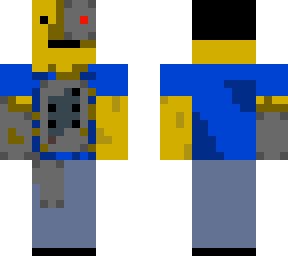 (plastic) burnt roboman