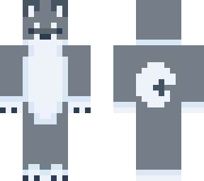 (unshaded ver.) normal dog but i edited it to be a husky