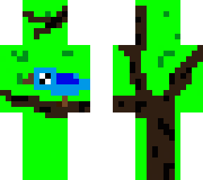 a blue bird is sitting on this tree