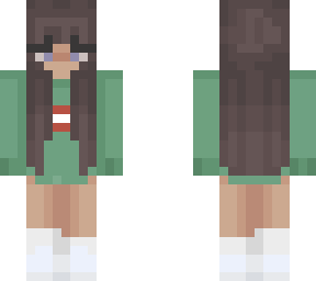 a mix of girl karl and girl georgenotfound special skin for my sister.