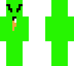 alien with a tie
