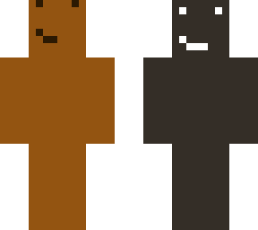 black and brown