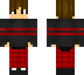 black/red hoodie boy v2