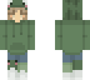 blonde frog girl