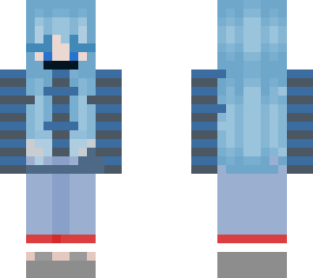 blue girl