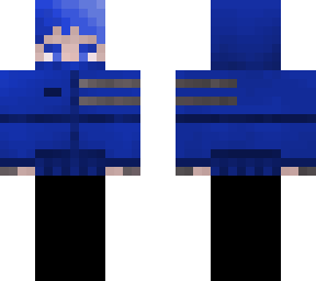 blue jacket