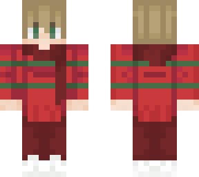 christmas blonde boy