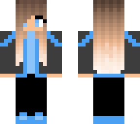 cute blue girl