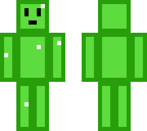 cute cube boy(green)