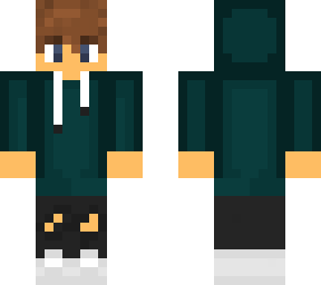 cyan hoodie