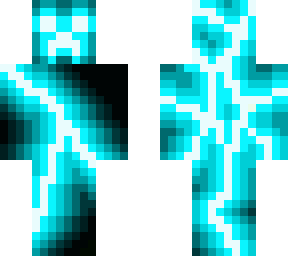 cyan lightning creeper