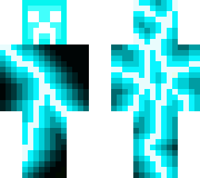 cyan lightning creeper