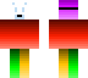 fade polar bear mask