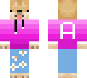 girl dog skin!