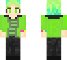 green cat bot with pan bracelet