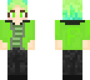 green cat boy
