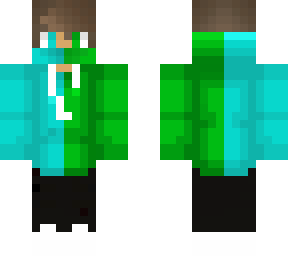 green cyan boy (not slim)