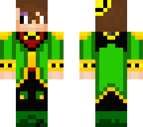 humanoid green fox