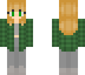 izzy (with green flannel)