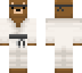karate/kung fu bear