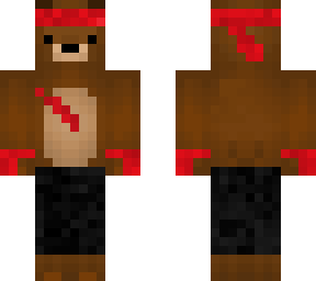 military teddy red