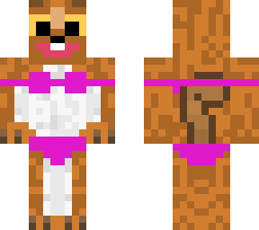 mort with a bikini