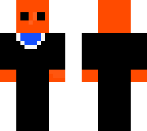 orange in a buisness suit remake