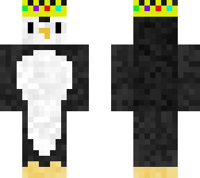 penguin with crown