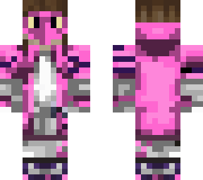 pink parrots skin