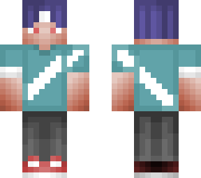 purple haired dude