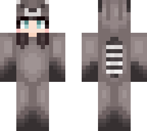 racoon girl w/ thicc arms