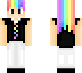 rainbow girl