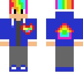 rainbow hodie