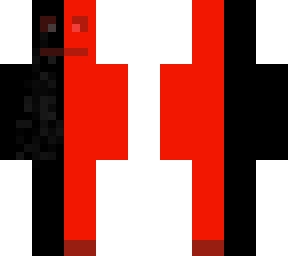 red and black