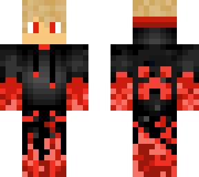 red creeper hoodie boy