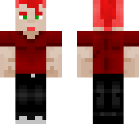 red floppy mohawk guy