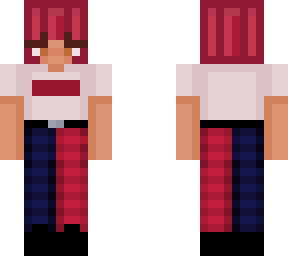 red haired egirl