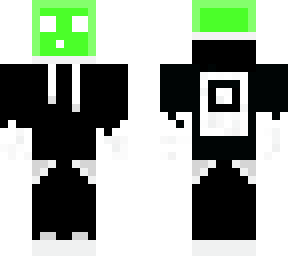 slime gamer - white & white eyes