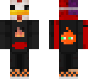 totalshock with a chicken mask