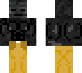 wither with muscl and with pants